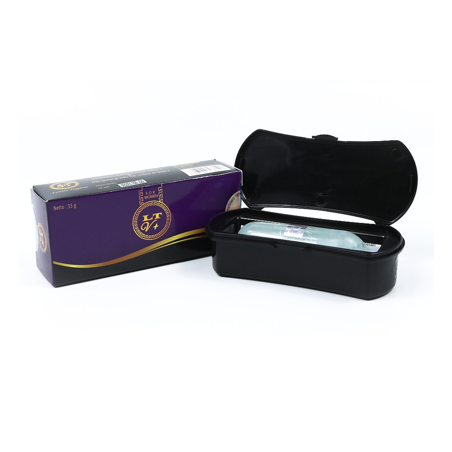 LTV Crystal Jamu Stick 35g | Solid Feminine Hygiene Stick with Storage Case
