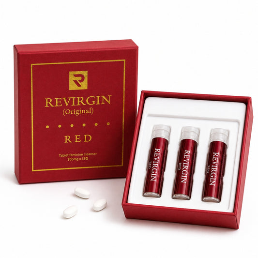 REVIRGIN RED Vaginal Health Care Wash CleanserPopular Vaginal Odor Remove Best Selling Feminine Care made in korea women's cleaning cloth 18p