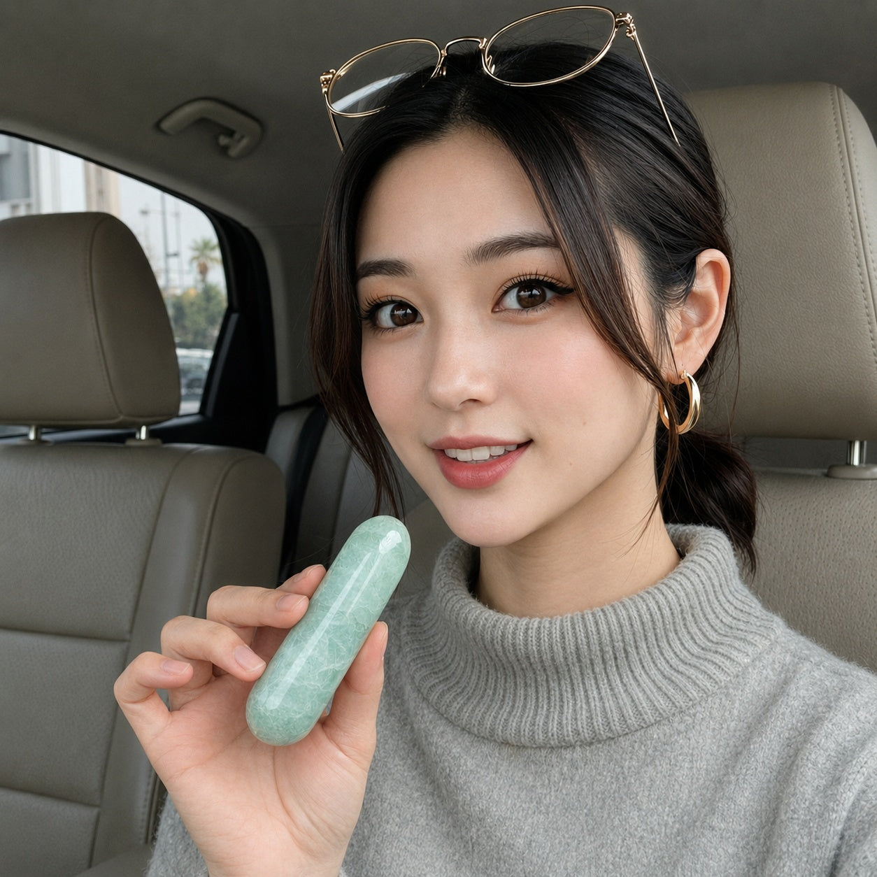 LTV Crystal Jamu Stick 35g | Solid Feminine Hygiene Stick with Storage Case