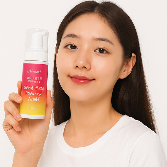 Minarae Ylang Ylang Feminine Bubble Cleanser Gentle pH-Balanced Y-Zone Care (150ml)