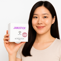 Jamustic Water-Soluble Lubricant Gel Disposable Syringes Female Moisturizing Care for Vaginal Dryness (120 Pieces)
