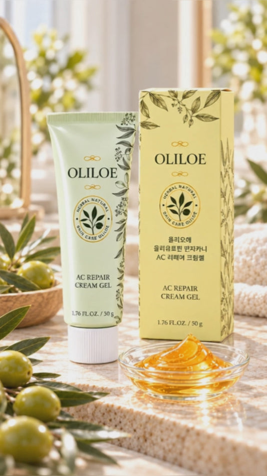 OLILOE AC Repair Cream Gel 50g | Acne-Prone Skin Spot Care