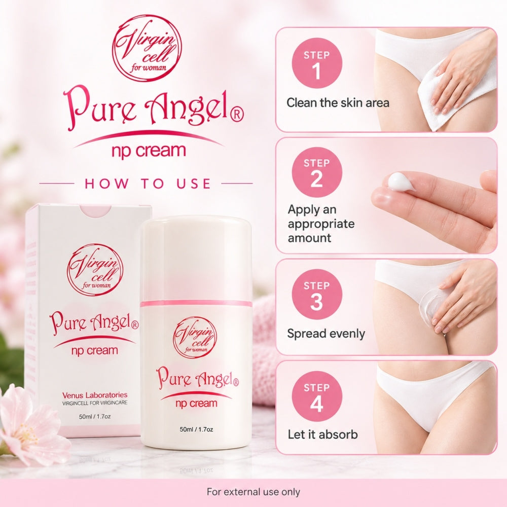 Pure Angel Niacinamide Brightening Cream 50ml | Pflege für einen ebenmäßigen Hautton von Gesicht & Körper